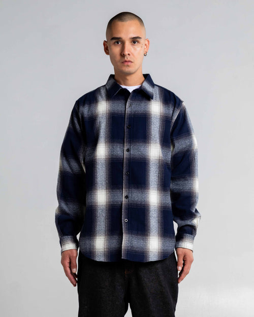 Plaid Flannel Overshirt
