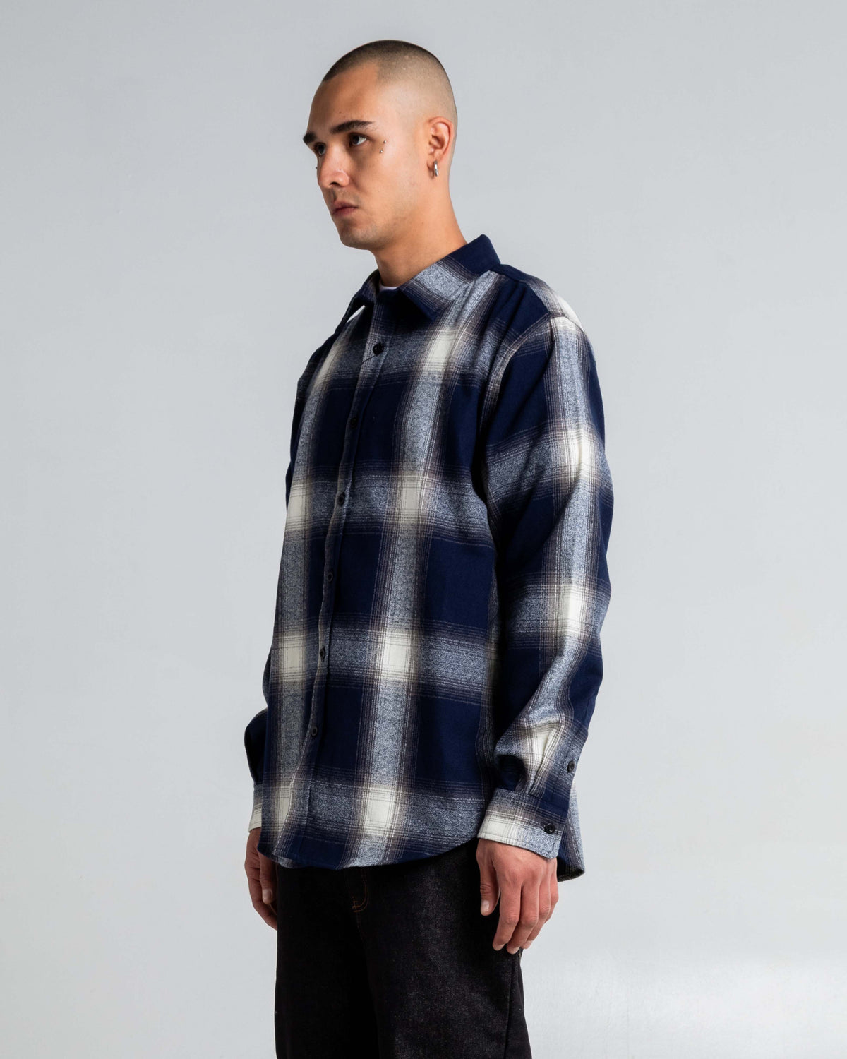 Plaid Flannel Overshirt