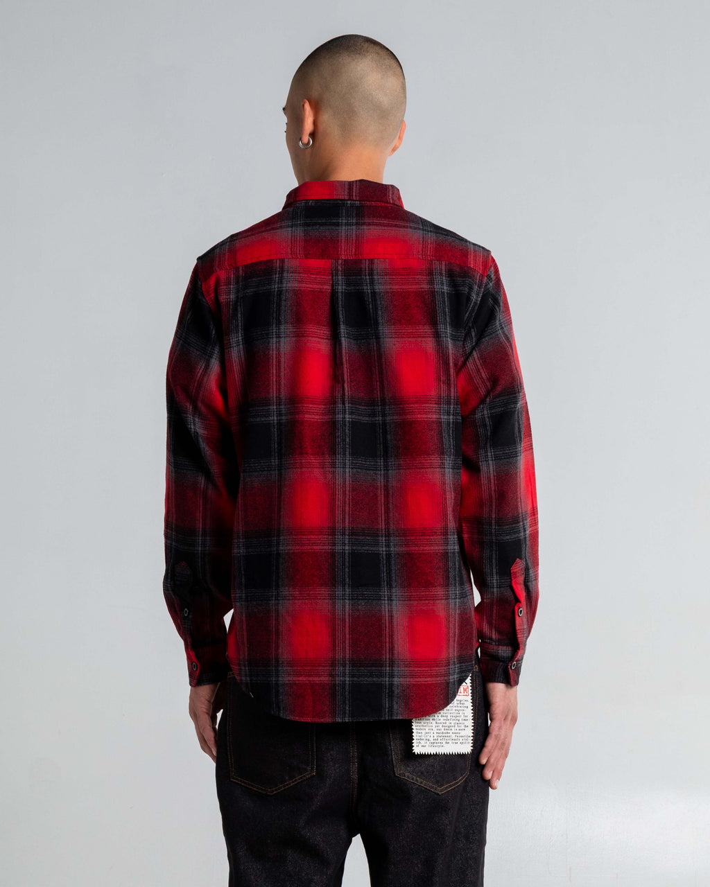 Plaid Flannel Overshirt