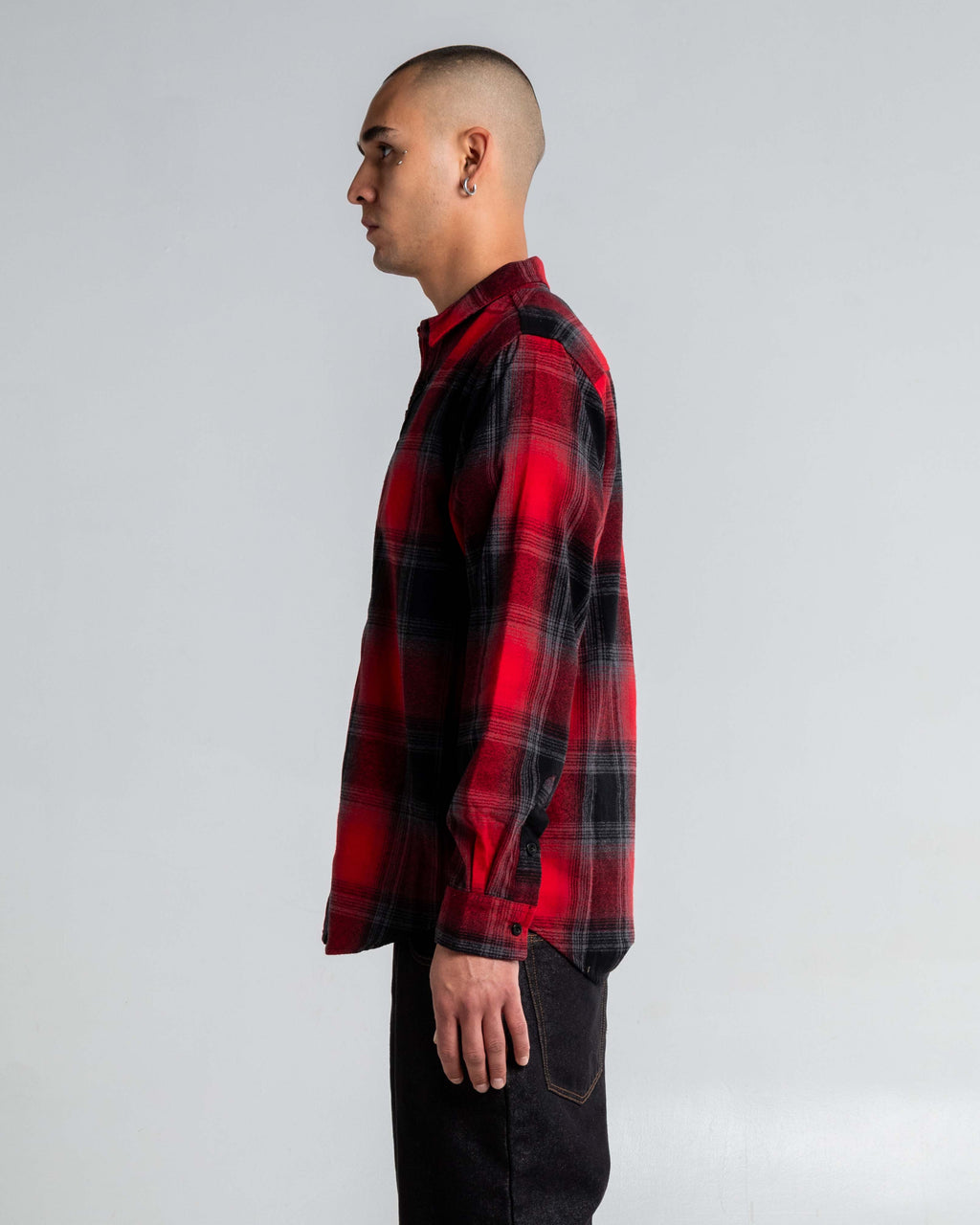 Plaid Flannel Overshirt