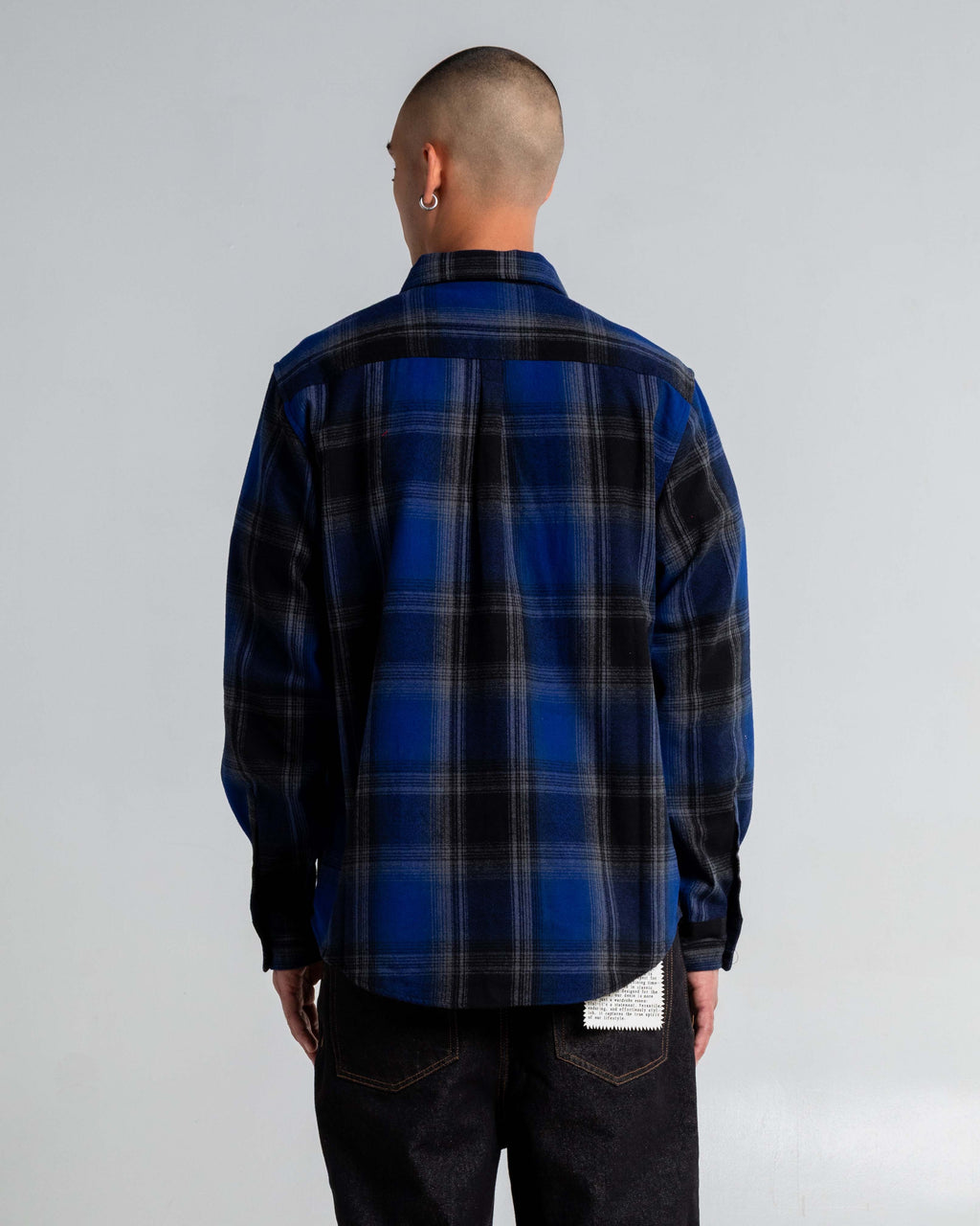 Plaid Flannel Overshirt