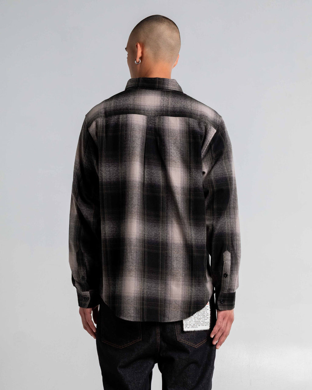 Plaid Flannel Overshirt