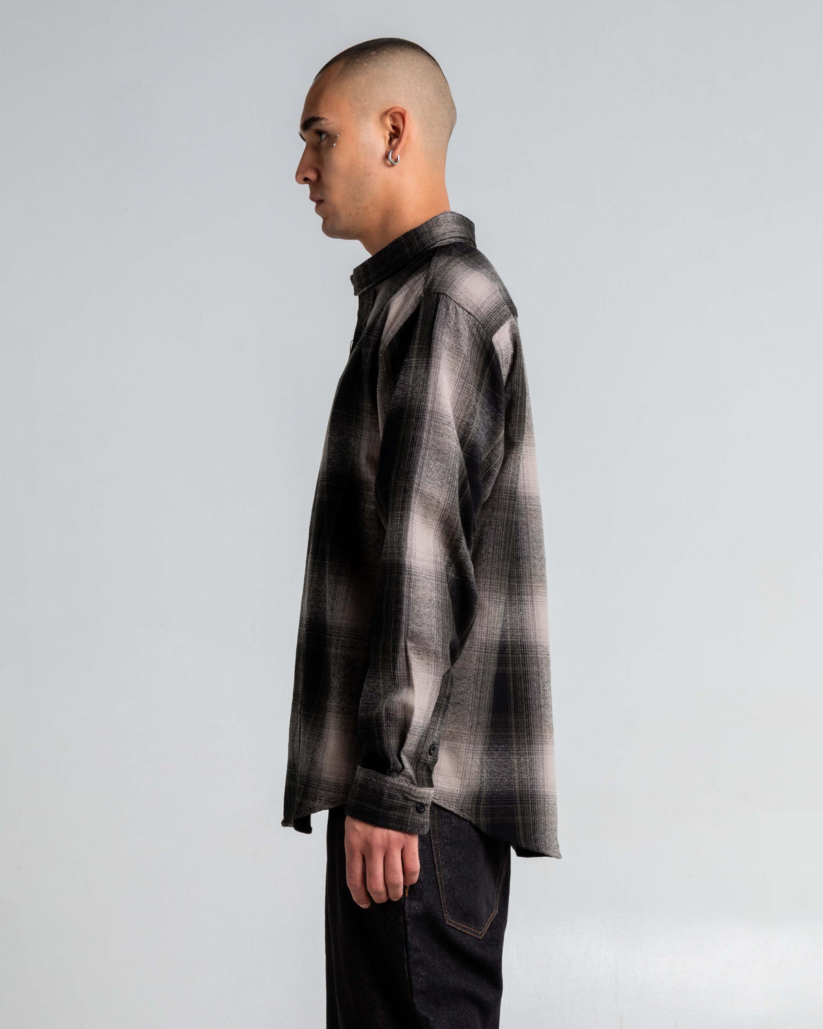 Plaid Flannel Overshirt