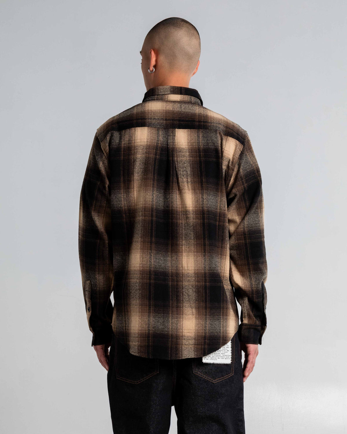 Plaid Flannel Overshirt